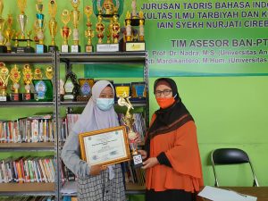 Himpunan Mahasiswa Bahasa Indonesia (HIMABI) meraih Juara III pada Kegiatan Audit ORMAWA Tahun 2020