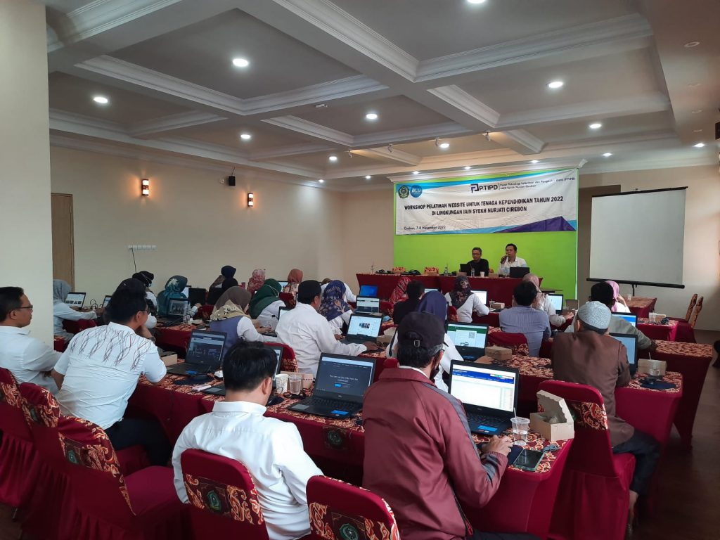 Pelatihan Website bagi Tenaga Kependidikan Tahun 2022