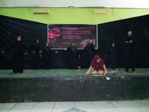 Pementasan Dramatisasi Puisi Mahasiswa Jurusan Tadris Bahasa Indonesia