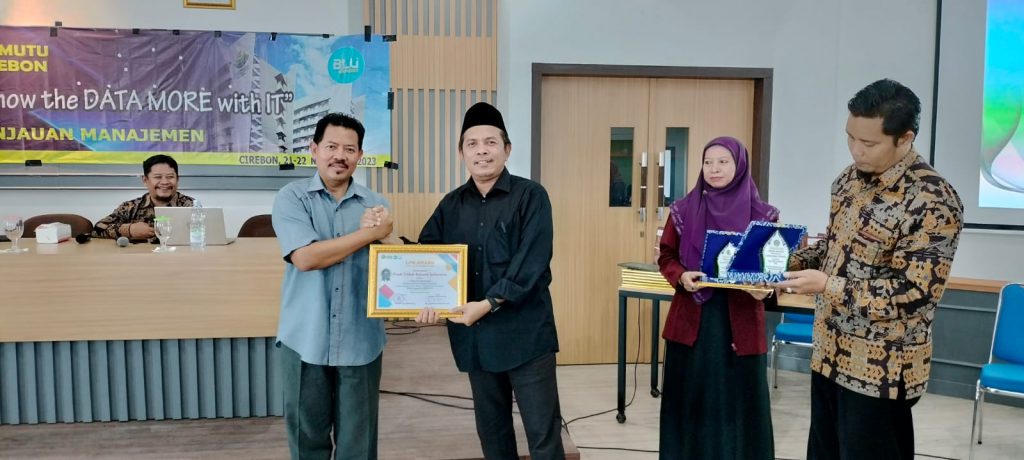 Program Studi Tadris Bahasa Indonesia Meraih Kinerja Terbaik II AMI Tahun 2023