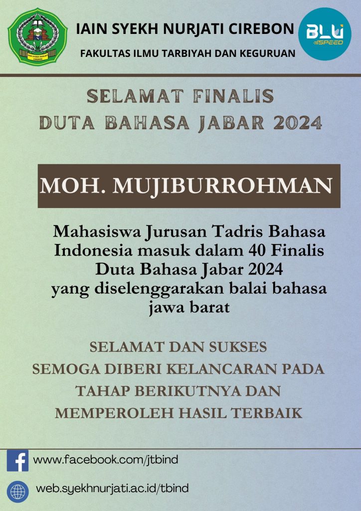 Finalis Lomba Duta Bahasa Jawa Barat 2024