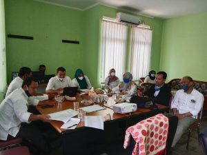 Rapat Pengkodean Mata Kuliah Jurusan dengan LPM