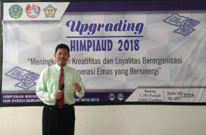 Narasumber dalam Upgrading HIMPIAUD 2018