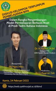 Undangan Diskusi Kelompok Terpumpun Pembelajaran BIPA