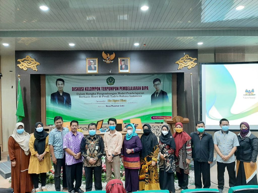 Kegiatan Diskusi Terpumpun Pembelajaran BIPA Jurusan Tadris Bahasa Indonesia