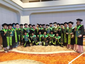 Wisudawan Angkatan Pertama Tadris Bahasa Indonesia Tahun 2019