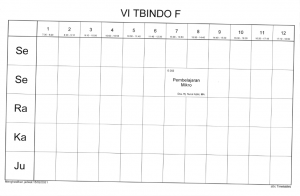 Jadwal Perkuliahan Daring Jurusan Tadris Bahasa Indonesia TA.2020/2021 Semester Genap