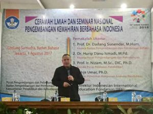 Peserta Ceramah Ilmiah dan Pengembangan Kemahiran Berbahasa Indonesia
